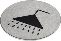 Oxloc RVS Zelfklevend Douche Pictogram