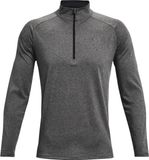 Under Armour UA Tech 2.0 1/2 Zip-GRY Heren Sporttrui - Carbon Heather - Zwart