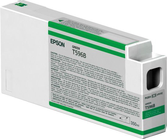 Epson C13T596B00 Green Ink Cartridge - 350ml - Original