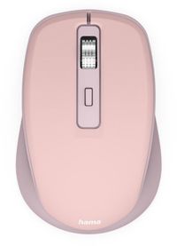 Hama WM-450 - Souris optique sans fil - 7 boutons - Rose