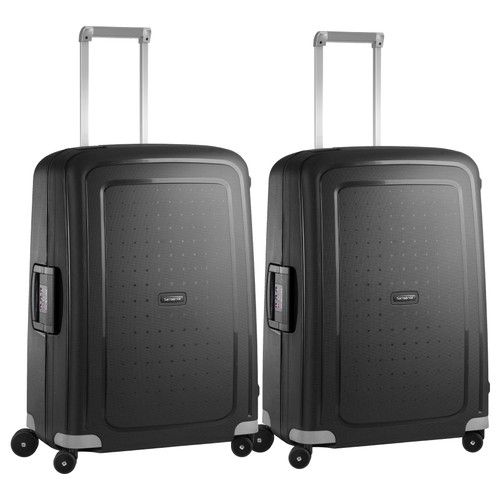 Samsonite S'Cure Spinner 69cm Duo Pack Black