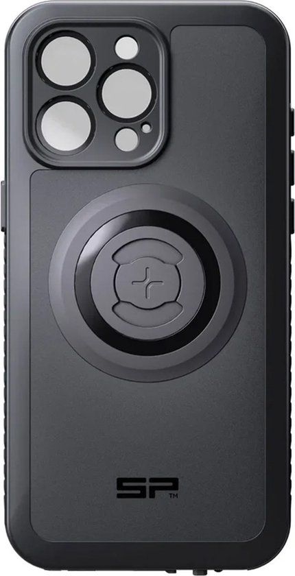 SP Connect Xtreme Series Case for iPhone 15 Pro Max - Black - with Screen Protector