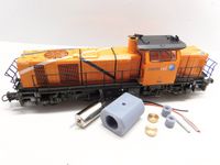 Mehano micromotor HME002C ombouwset voor Vossloh G 1000, Am 842 Schaal H0