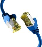 EFB-Elektronik CAT6a S/FTP PIMF patchkabel, 7,5m, Blauw
