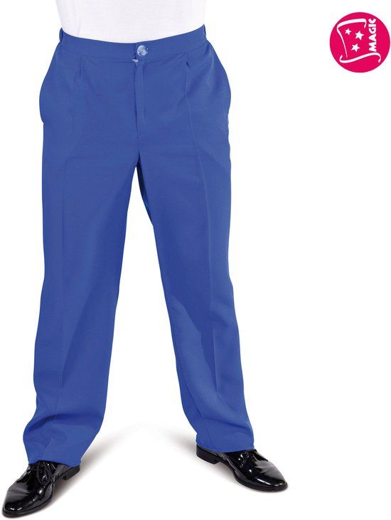 Magic by freddy Universele Blauwe Pantalon Theater Man XXL