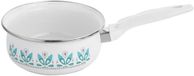 Emalia Pleszew Casserole 16cm 1.3L Camellia Blanc