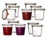 Weck Weckpot 0.5L - Set of 12 - Round Rim - Transparent