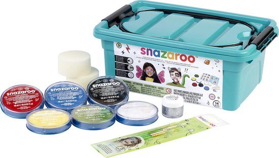Snazaroo Schmink Starter Set - 6 Kleuren - 300 Gezichten