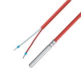 iOVEO 036HS03202 PT500 temperatuursensor met siliconen kabel tot 200 °C 2 m