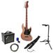 Sire Marcus Miller V5-4 Alder Natural guitare basse électrique set de démarrage