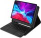 Buddi Zuna Hoes met QWERTY Toetsenbord Geschikt voor iPad Pro 13 (2024/2025) | Beschermhoes | Bluetooth 5.0 | met Penhouder | Magnetisch Uitneembaar Keyboard | Book Case met Standaard | Zwart
