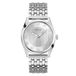 Guess Tate herenhorloge, kwarts analoog, roestvrij staal, 42 mm, roestvrijstalen armband, zilver, 5 bar, kleur wijzerplaat: zilver, lichtgevende wijzers, GW0895G1