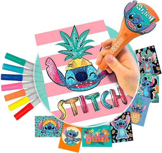 Lansay Pixelo Stitch Stippenkunst Maken