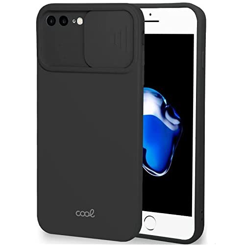 COOL SMARTPHONES & TABLETS ACCESSORIES Cool Case voor iPhone 7 Plus/iPhone 8 Plus camera zwart