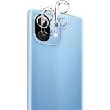 Phonillico® Camerabescherming voor Xiaomi MI 11 5G [2-pack] Glazen lens Achteruitrijcamerabeschermingsfilm