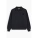 The New Society top met logo - zwart