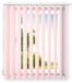 time4blinds lamelles verticales 160x140 cm rose clair