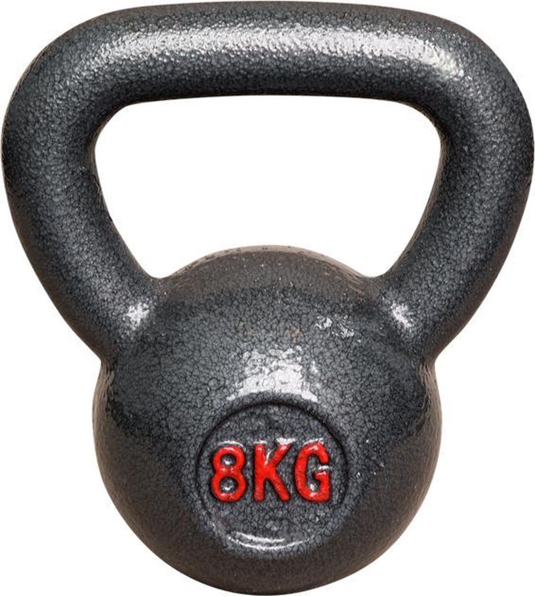 IVOL Kettlebell gietijzer 8 kg - Cast Iron - Professioneel fitness gewicht - Voor Crossfit en Bootcamp - Gietijzeren Kettlebell