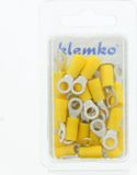 KLEMKO Geïsoleerde Ringkabelschoen M5 Zwart