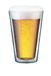 Bodum CANTEEN glazen set (dubbelwandig, 0,4 liter) transparant, 2 Count (Pack van 1)