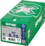 Spax T-star spaanplaatschroef vz pk 6.0x70mm Torx TX30