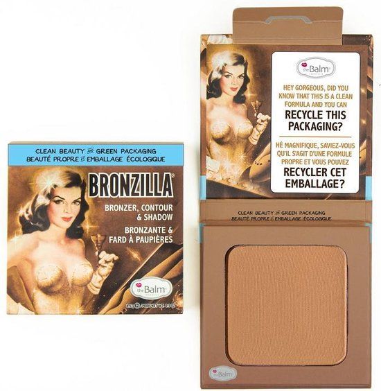The Balm Cosmetics The Balm Bronzilla Bronzer - Matte Bronzer & Eyeshadow - 8.5g