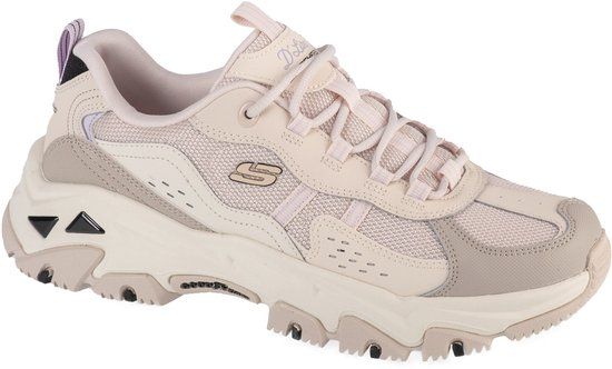 Skechers D'Lites Hiker Women's Sneakers - Beige - Size 36
