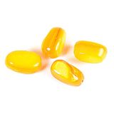 Parelmoer-schelp, glanzend, perzik, 13 x 5 mm, 250 g, 227 u, ca.