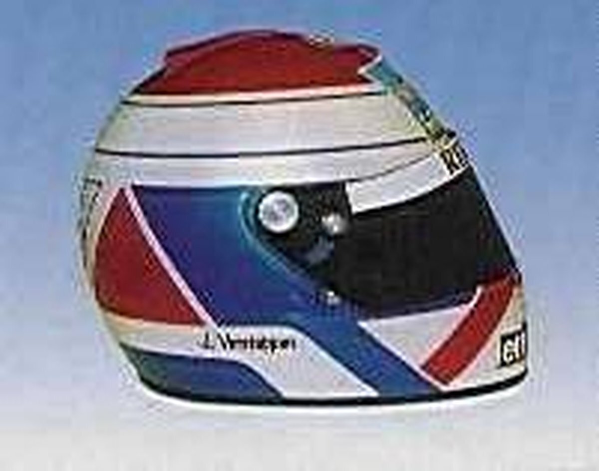 MINICHAMPS The 1:8 Diecast Replica of the Helmet of 2005.The driver was Jos Verstappen. The manufacturer of the item is Minichamps. This model is only available online