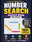Number Search Puzzle Book for Adults
