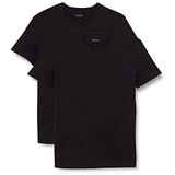 HUGO BOSS Comfort T-shirts relaxed fit (2-pack) - heren T-shirts V-hals - zwart