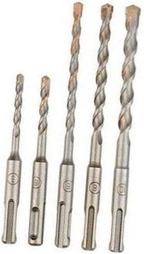 DeWalt DT60301 SDS-Plus borenset 5-delig - 5 - 10mm