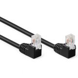 Goobay 96085 Netwerkkabel Zwart 0,5 m Cat5e U/UTP