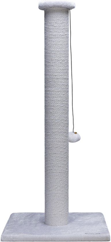 Beeztees Serpa XL Krabpaal - Wit - 40x40x90 cm