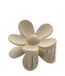 Solida Pince à cheveux Fleur, beige Barrettes