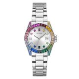 GUESS Opaline GW0475L4 Dameshorloge Zilverkleurig Staal Ø 34 MM