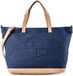 TOM TAILOR Gilda Zip Shopper Denim Bleu
