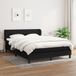 Maison Exclusive - Boxspringbed met matras, noir, 140x200 cm, textile
