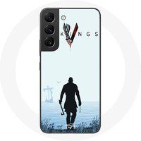 Maniacase Hoesje voor Samsung Galaxy S22 Vikings Series Seizoen 6 Ragnar Lothbrok De 2022 Trailer