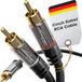 KabelDirekt RCA audio Y-kabel 7,5m