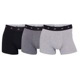 CR7 - Cristiano Ronaldo CR7 3P bamboe boxers grijs & zwart - XL