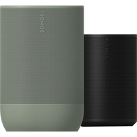 Sonos Move 2 Groen + Era 100 Zwart