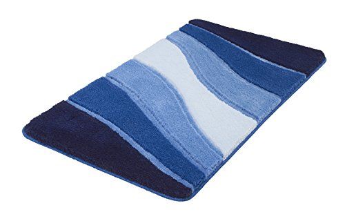 Meusch badmat oceaan Royal Blue - geschikt voor vloerverwarming