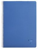 Clairefontaine 329125C Collectie Linicolor Intensive Pak met 10 Spiraalschriften - A4 21x29,7 cm - 100 Pagina's Kleine Ruitjes - Wit Papier 90 g - Polypro Omslag - Willekeurige Felle Kleuren