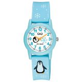 Q&Q V22A-006VY - Kinderhorloge - Unisex - Analoog - Kunststof - 10 ATM