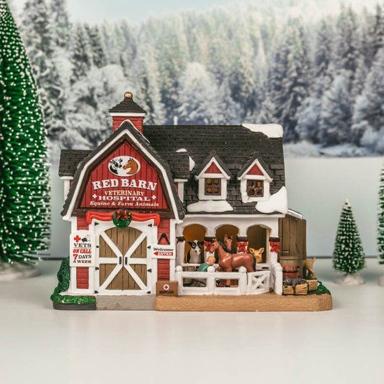 Lemax Red Barn Veterinary Hospital