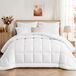 Couette d'hiver - Matelassé - 200 x 220 cm - 450 g/m²