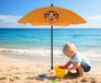 Mojawo Parasol enfant Protection solaire Parasol de jardin Ø110xH130 cm Tiger