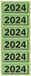 ELBA Inhaltsmarker 2025 Rot 57x25mm