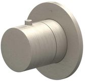 IVY Bond Symmetry Afbouwdeel voor Flow-Through Stopkraan met Rond Rozet - Nickel Brossé PVD